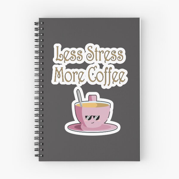 Item preview, Less Stress More Coffee designed and sold by JLCableStudio.