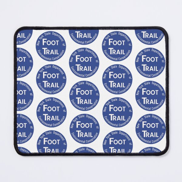 Item preview, NYSDEC Foot Trail Marker Blue designed and sold by repyourparks.