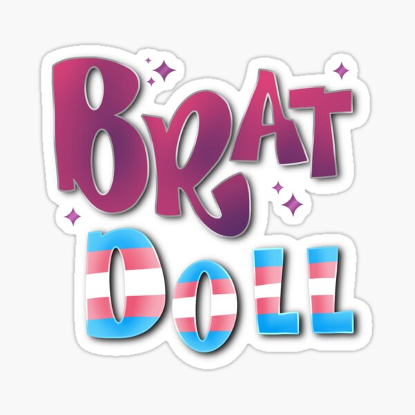 Brat Doll Stickers for Sale