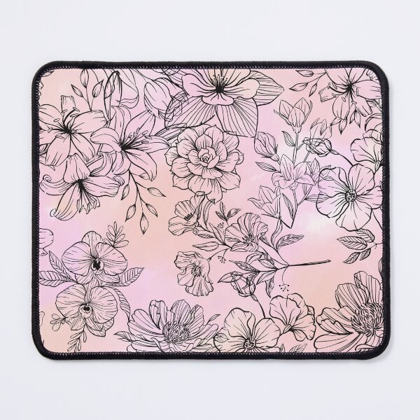 Item preview, Pink Floral Pattern designed and sold by Jackie's Design Store.