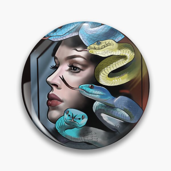 Item preview, Medusa Gorgon Tattoo  designed and sold by Kettattooart.