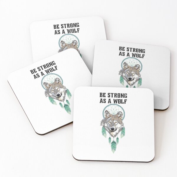 Item preview, Be strong as a wolf designed and sold by Rubi16.