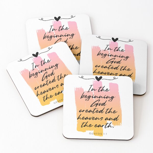 Item preview, Genesis 1:1 | Bible Verse | Christian Faith designed and sold by NobleForte.