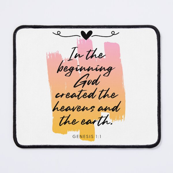 Item preview, Genesis 1:1 | Bible Verse | Christian Faith designed and sold by NobleForte.