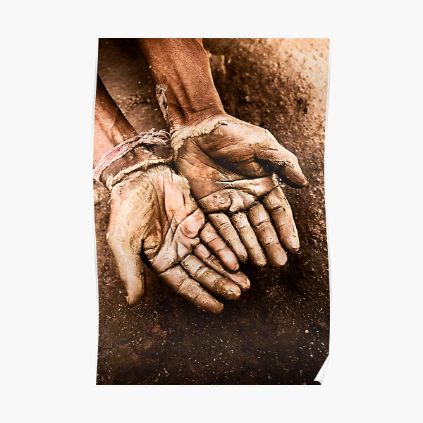 Craftsmans Hand Poster