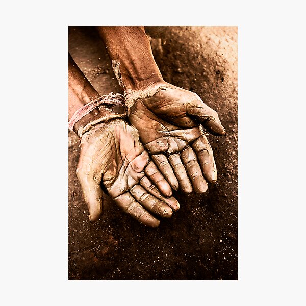 Craftsmans Hand Photographic Print
