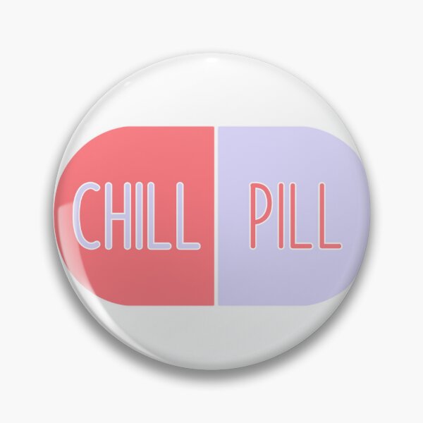 Item preview, Chill Pill Sticker designed and sold by libbybourland.