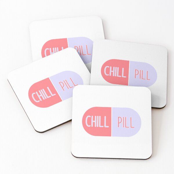 Item preview, Chill Pill Sticker designed and sold by libbybourland.