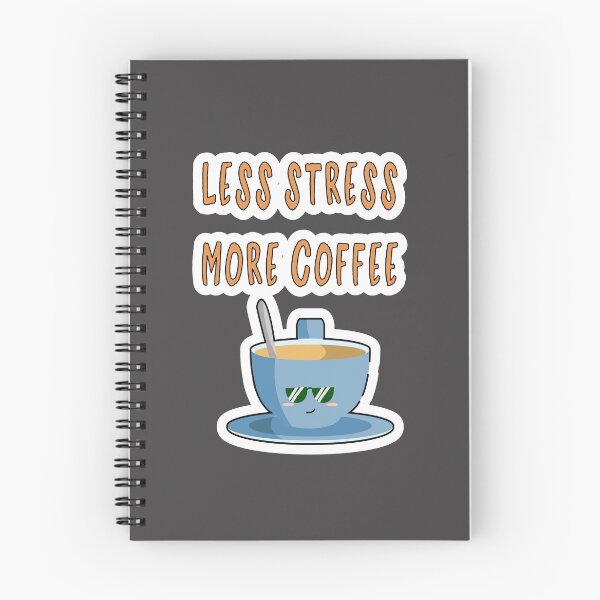 Item preview, Less Stress More Coffee designed and sold by JLCableStudio.