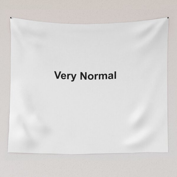 Item preview, Very normal essential t-shirt, normal, very normal. designed and sold by Oxery.