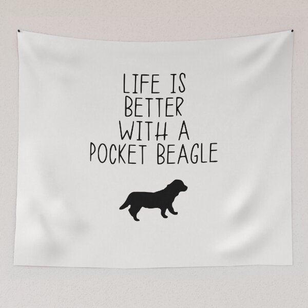 Item preview, Life Is Better With A Pocket Beagle designed and sold by kindxinn.