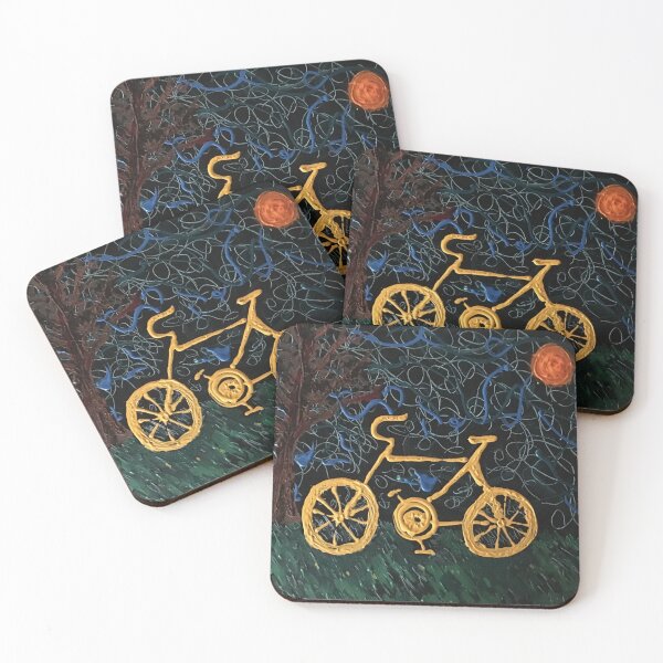 Item preview, Bicycle in Moonlight designed and sold by Steven Ostrowski.