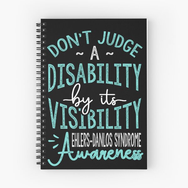 Item preview, Don't Judge A Disability Ehlers-Danlos Awareness designed and sold by Ripper19.