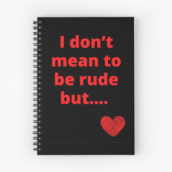 Item preview, Rude designed and sold by NewPages.