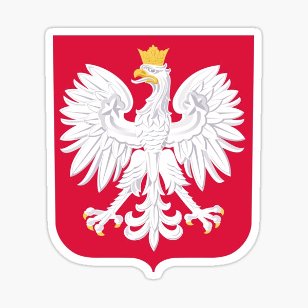 Poland coat of arms Sticker