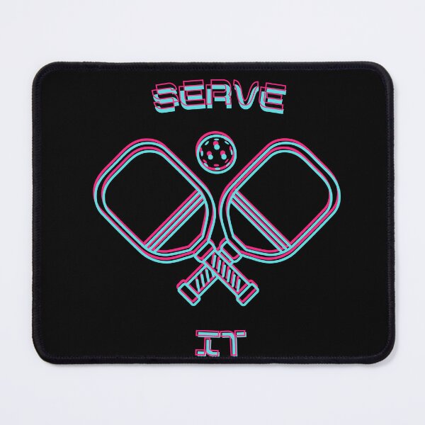 Item preview, Serve it! Pickleball Paddles plus ball Anaglyph 3D designed and sold by Thomas Dossman.