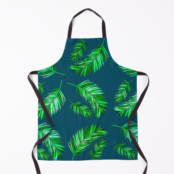 Item preview, Green Palm Tree Leaves Exotic Graphic Design designed and sold by Narkusdesign.