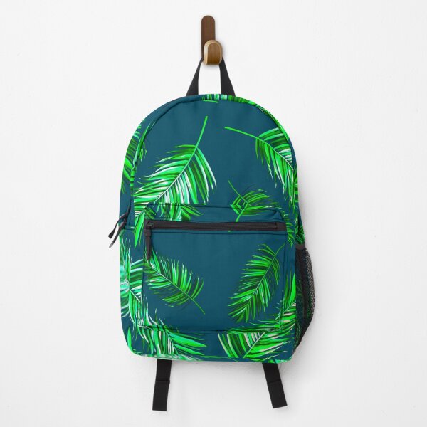 Item preview, Green Palm Tree Leaves Exotic Graphic Design designed and sold by Narkusdesign.