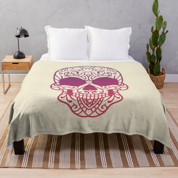 Item preview, Calavera decorada con mandala designed and sold by franktact.