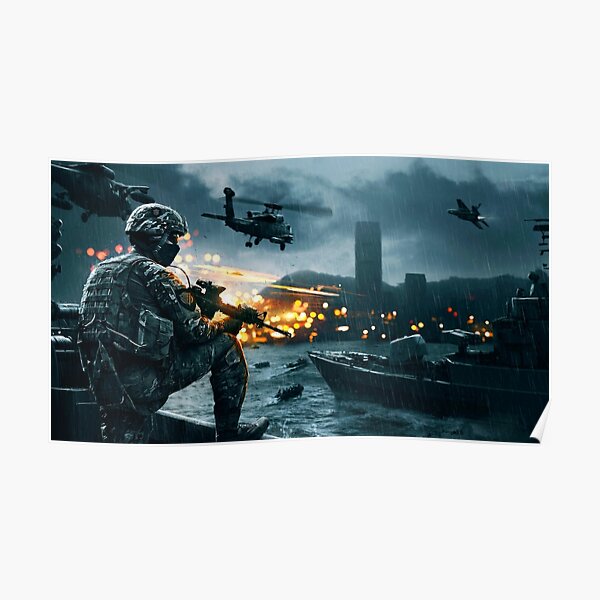Jeu de guerre BF 4 Poster