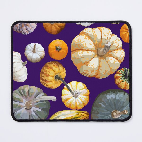 Item preview, Pumpkin Tile 1 (Dark Purple) designed and sold by Zia Frazier.