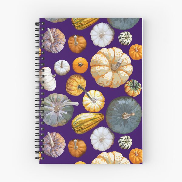 Item preview, Pumpkin Tile 1 (Dark Purple) designed and sold by Zia Frazier.