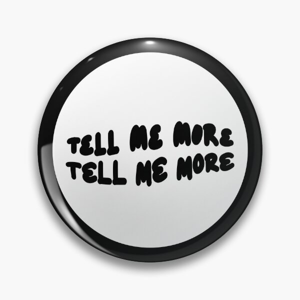 Item preview, Tell me more (white) designed and sold by didijuca.
