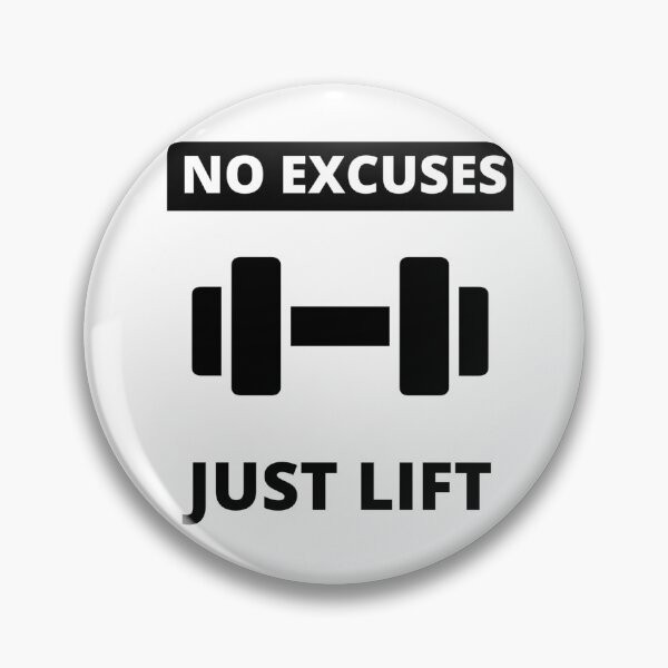 Item preview, No Excuses Just Lift Gym T-shirt designed and sold by Hypert-Shirt.