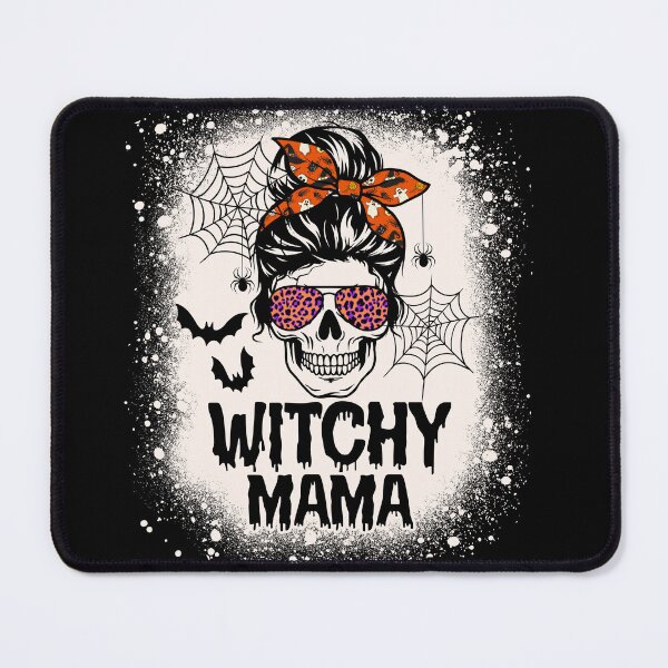 Item preview, Funny Skull Witchy Mama Halloween designed and sold by nueschka.