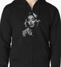 Smokin' Lady Zipped Hoodie
