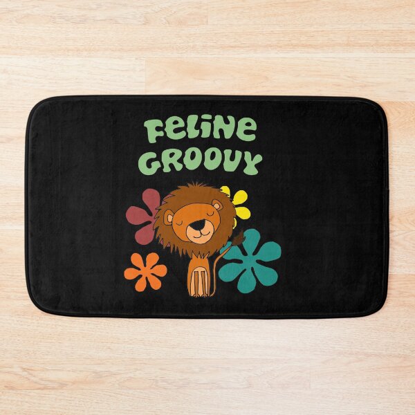 Item preview, Funny Feline Groovy Lion Retro Cartoon designed and sold by Nature's Fancy.
