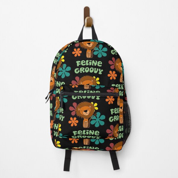Item preview, Funny Feline Groovy Lion Retro Cartoon designed and sold by Nature's Fancy.