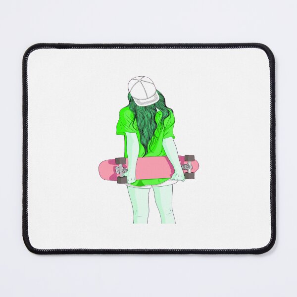 Item preview, girl with skateboard  designed and sold by loka-Art.