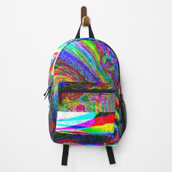 Item preview, Trippy Liquid Art Black and White Liquid Drip Glitch | Stoked Up Art designed and sold by StokedUpArt.