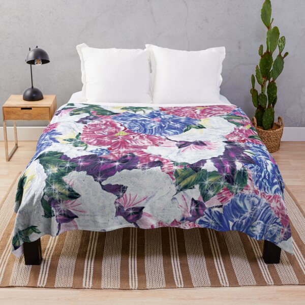 Item preview, Beautiful Rosy Pattern In Rich Abstract Flowers designed and sold by BeInTouch.