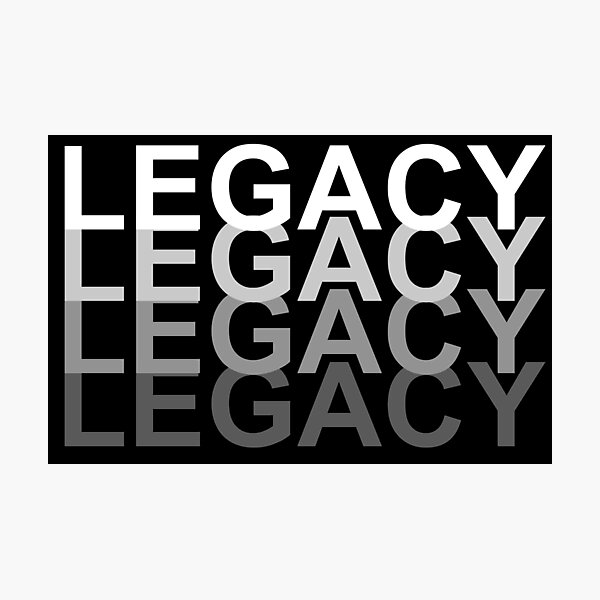 Legacy Photographic Prints Redbubble - legacy offset roblox audio library