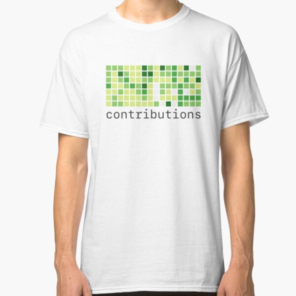 Github Contributions Classic T-Shirt