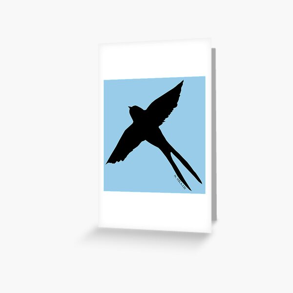 Swallow Greeting Card