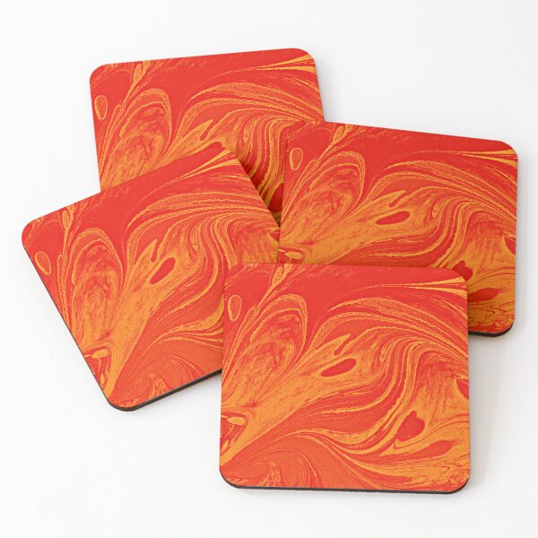 Item preview, Orange Trippy Liquid Art | Stoked Up Art designed and sold by StokedUpArt.