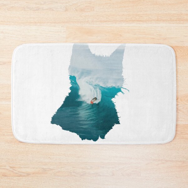 Item preview, Surfing Sea Waves Cat designed and sold by kryative.