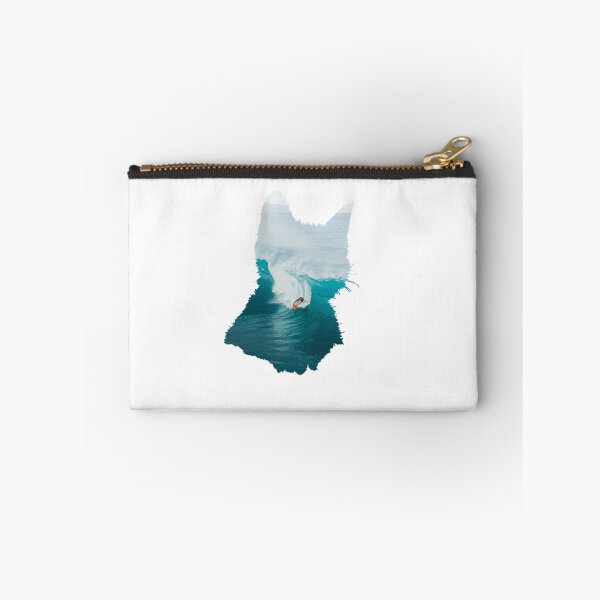 Item preview, Surfing Sea Waves Cat designed and sold by kryative.