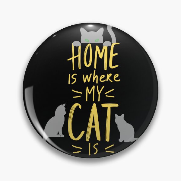 Item preview, Home is where my cat is designed and sold by bernd49.