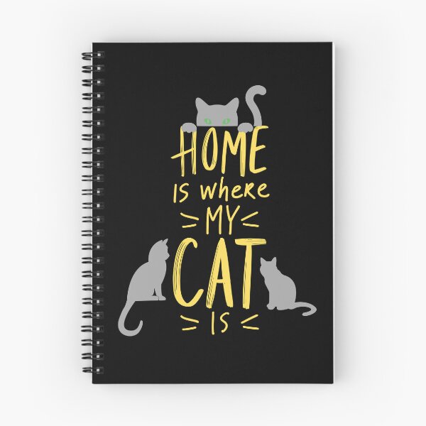 Item preview, Home is where my cat is designed and sold by bernd49.