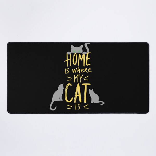 Item preview, Home is where my cat is designed and sold by bernd49.