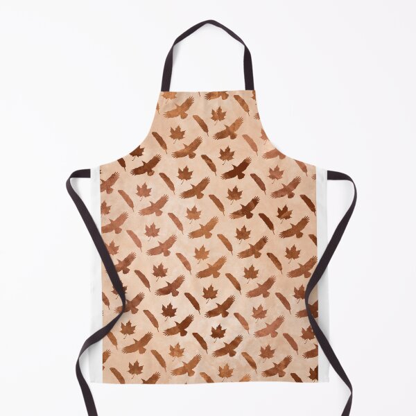 Item preview, Autumn Wind Coffee and Leather Repeat Pattern designed and sold by Galact1cFox.