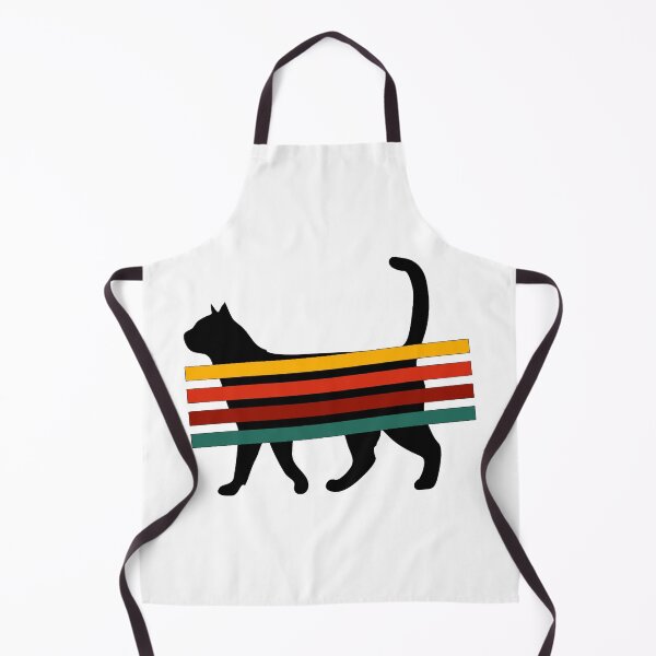 Item preview, cat with color strips designed and sold by shellle in the ocean.