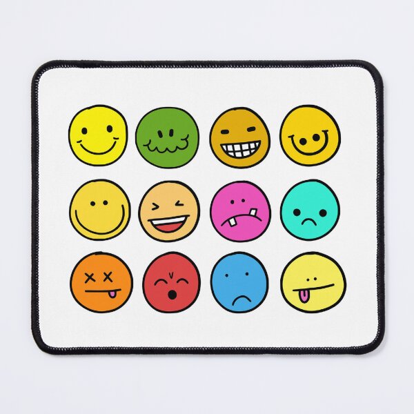 Item preview, Bright Colors Emotion Faces designed and sold by CreativeCranium.