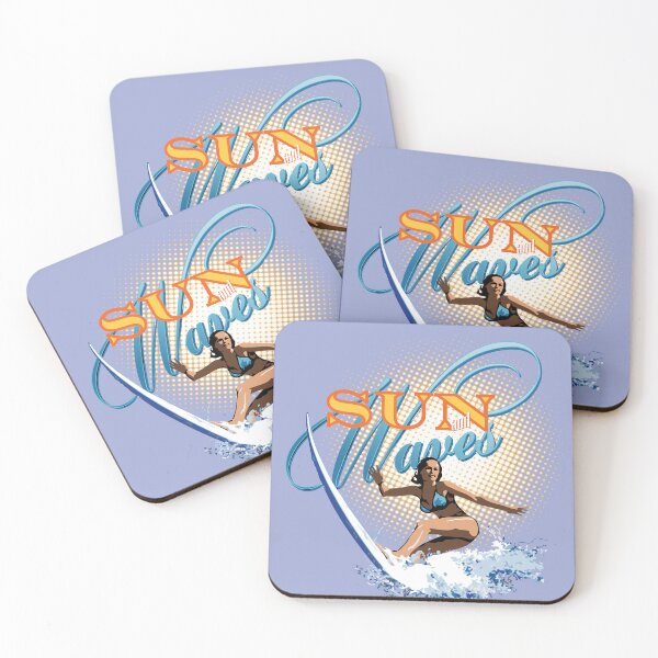 Item preview, Sun and Waves surfer girl designed and sold by corsetti.