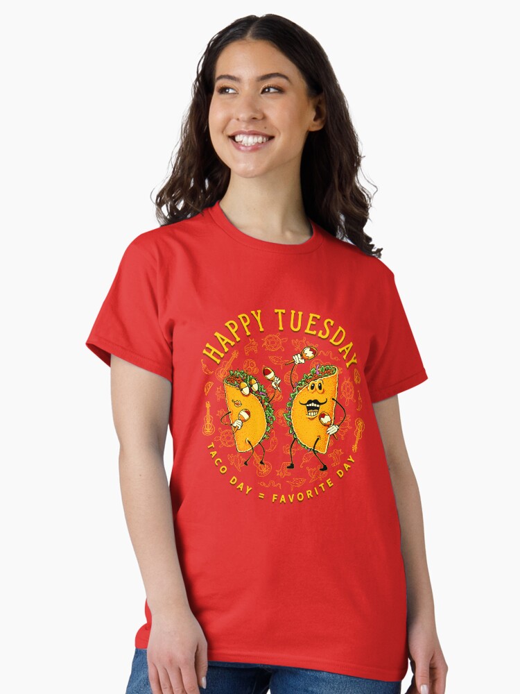 Thumbnail 1 of 7, Classic T-Shirt, Taco Tuesday Deluxe! designed and sold by BertoMedia.