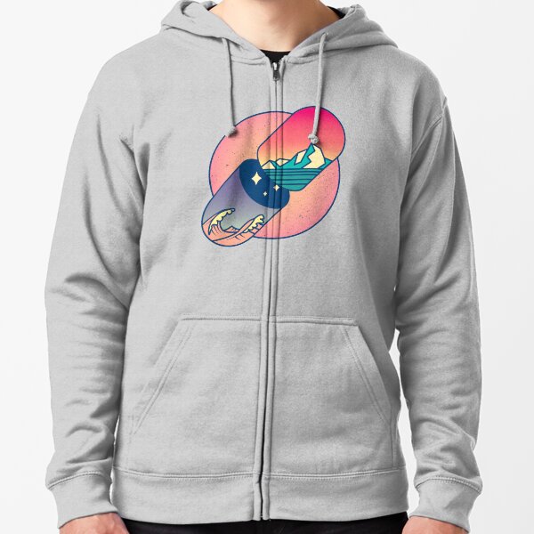 PILL Zipped Hoodie